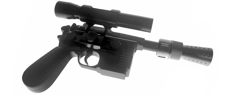 Illustration for article titled Take the First Shot With a Han Solo Blaster Flask